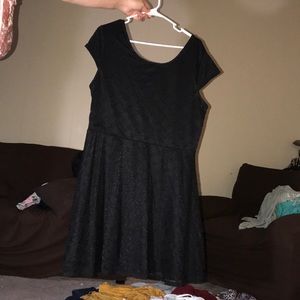 Black Skater Dress